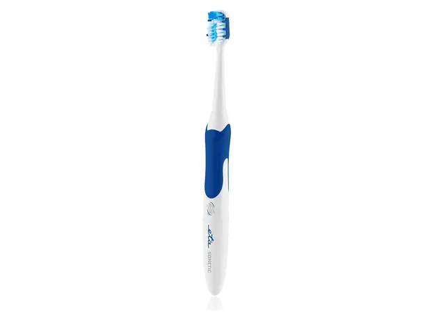 Electric Toothbrush ETA 070990000 Sonetic, Sonic, 2 Modes, 2 Brush Heads, White/Blue, 2 image