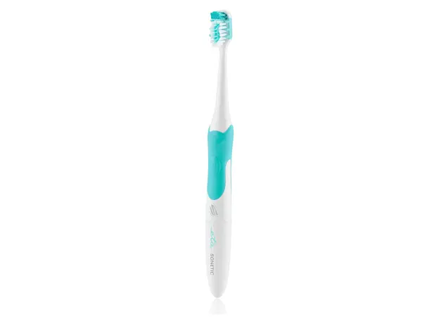 Electric Toothbrush ETA 070990010 Sonetic, Sonic, 2 Modes, 2 Brush Heads, White/Green, 2 image