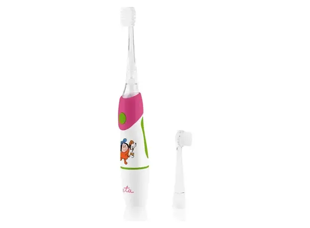 Electric Toothbrush ETA 071090010 Sonetic, Kids, Sonic, 2 Brush Heads, Timer, Pink, 2 image
