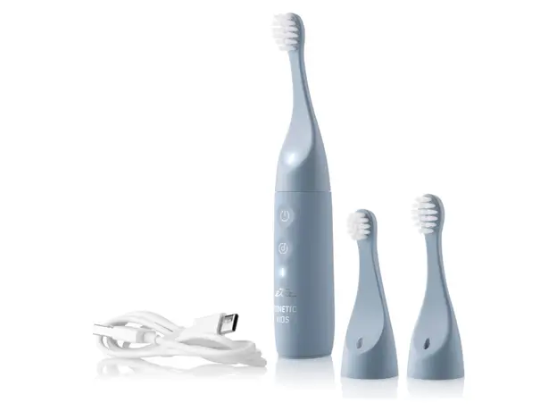 Kids Sonic Electric Toothbrush ETA 171090010 Sonetic Kids, IPX7, 2 Brush Heads, Blue, 3 image