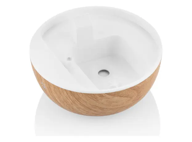 Air Humidifier ETA 763490000 Aura, Ultrasonic, 1.3L, 30 m², 16 h, Aromatherapy, White/Wood, 4 image