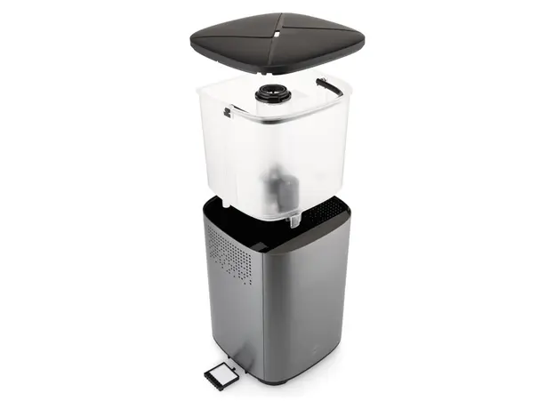 Air Humidifier ETA Noble Smart 562990000, 4 L, 500 ml/h, up to 50 m², Wi-Fi, Cool/Warm Mist, Grey, 3 image