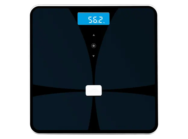 Body Analysis Scale ETA 178190000 Christine, 180 kg, Glass, Black, 2 image