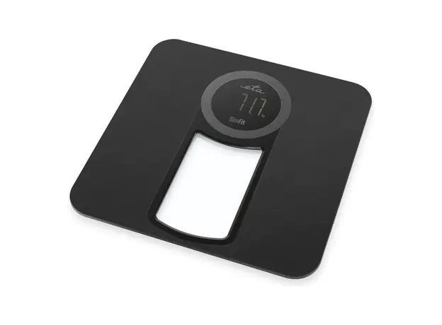 Bathroom Scale ETA 978190000 SlimFit, Digital, 150 kg, USB Charging, Black