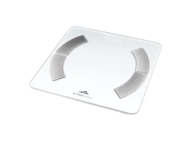 Bathroom Scale ETA277990000 Vital Fitness, 180 kg, with App, White, 2 image