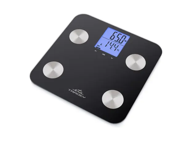 Bathroom Scale ETA377990000 Tracey, 180 kg, Diagnostic, Black, 2 image