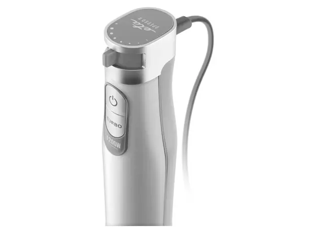 Hand Blender ETA 221590000 Spesso II, 1200W, 6 Speeds + Turbo, 600 ml Beaker, Whisk, Gray, 4 image