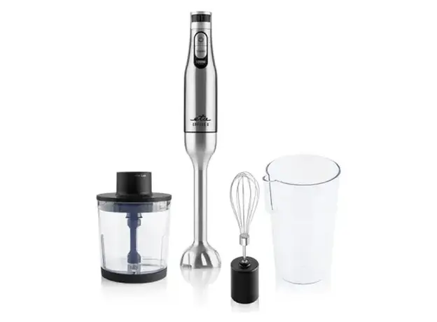 Hand Blender ETA Spesso II 321590000, 1200W, 3-in-1, Silver/Black