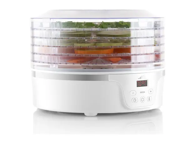 Food Dehydrator ETA 730190000 Secca, 380W, 5 Trays, 35–70°C, 24h Timer, White, 2 image