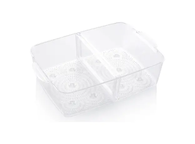 Food Steamer ETA Calderon II 113490010, 1800W, 11 L, 2 Containers, 6 Programs, LCD, Grey/White, 6 image