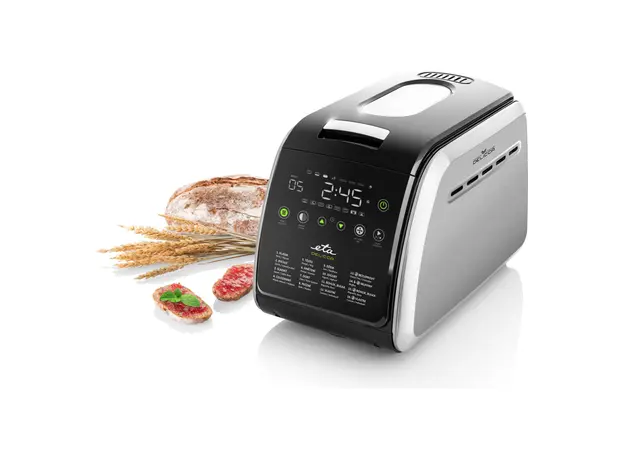 Bread Maker ETA 714990030 Delicca II, 850W, 1.5 kg, 16 Programmes, Black/Silver, 2 image