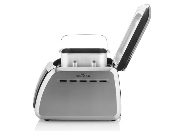 Bread Maker ETA 714990030 Delicca II, 850W, 1.5 kg, 16 Programmes, Black/Silver, 3 image