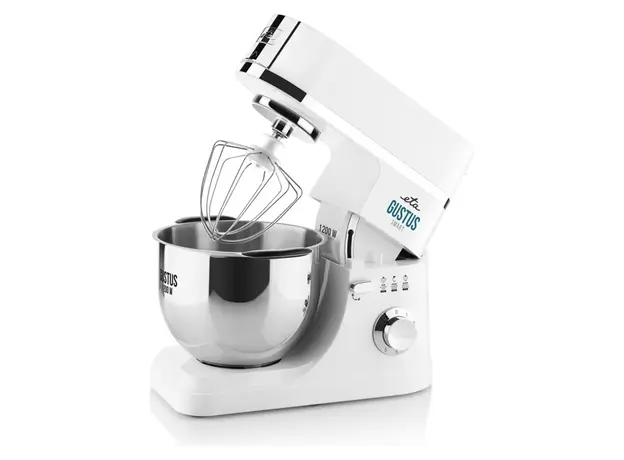 Stand Mixer ETA 412890000 Gustus IV Smart, 1200W, 5.5L, White, 3 image