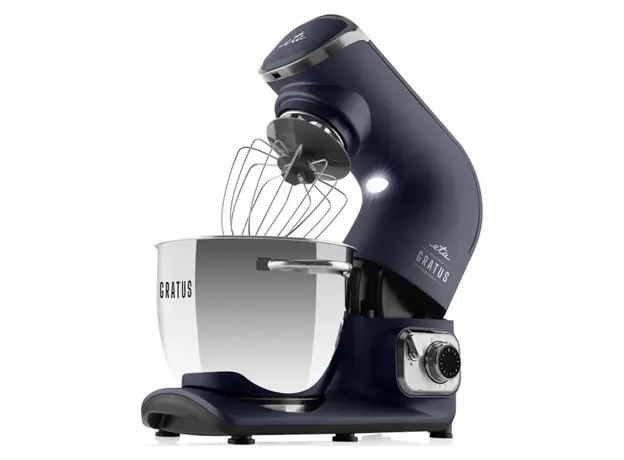Kitchen Machine ETA Gratus EVO Elegance 102890125, 1500W, 5.5 L, with blender, Blue, 7 image