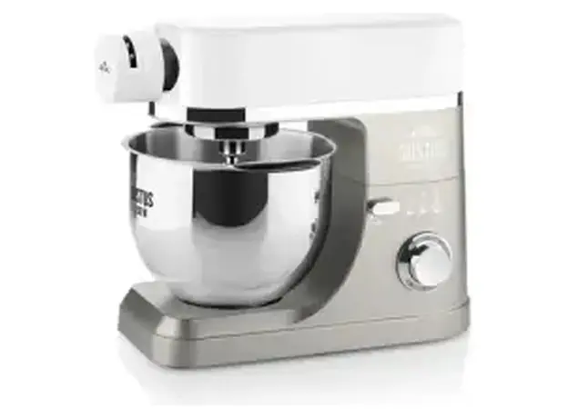 Kitchen Machine ETA Gustus IV Maximus 412890030, 1200W, 5.5 L, with meat grinder and blender, White/Grey, 2 image