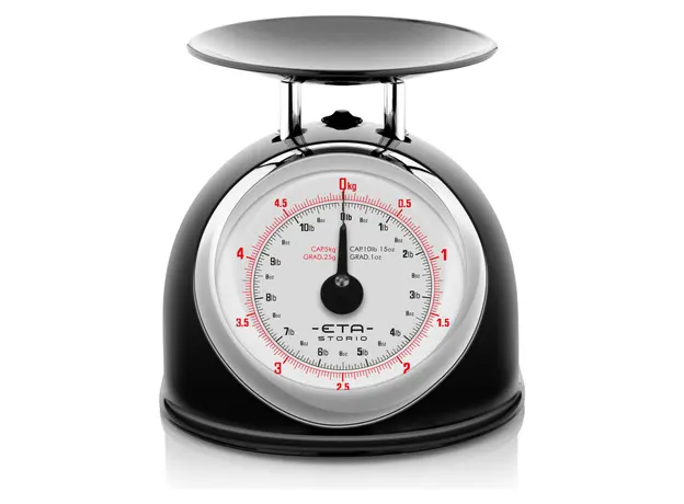 Kitchen Scale ETA 577790020 Storio, Mechanical, 5 kg, 2 L Bowl, Black, 4 image