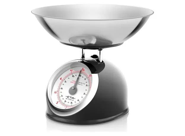 Kitchen Scale ETA 577790020 Storio, Mechanical, 5 kg, 2 L Bowl, Black