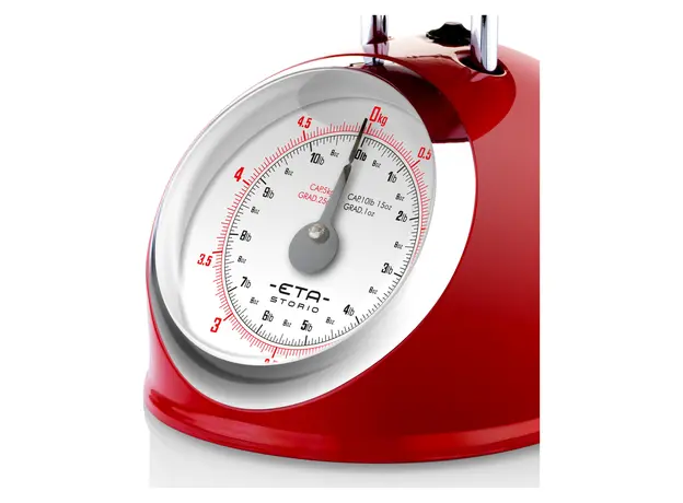 Kitchen Scale ETA 577790030 Storio, Mechanical, 5 kg, 2 L Bowl, Red, 5 image