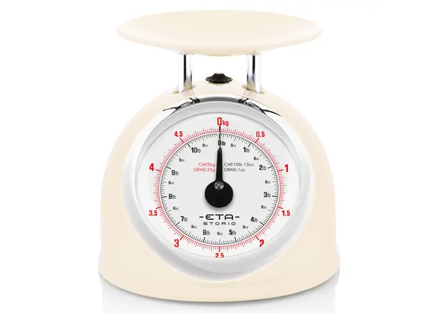 Kitchen Scale ETA 577790040 Storio, Mechanical, 5 kg, 2 L Bowl, Beige, 4 image