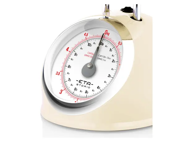 Kitchen Scale ETA 577790040 Storio, Mechanical, 5 kg, 2 L Bowl, Beige, 5 image