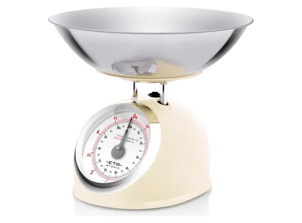 Kitchen Scale ETA 577790040 Storio, Mechanical, 5 kg, 2 L Bowl, Beige