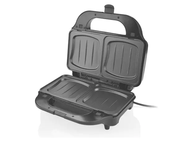 Sandwich Maker ETA 315190010 Sorento 4-in-1, 900W, Sandwich/Waffle/Grill, Black/Silver, 2 image