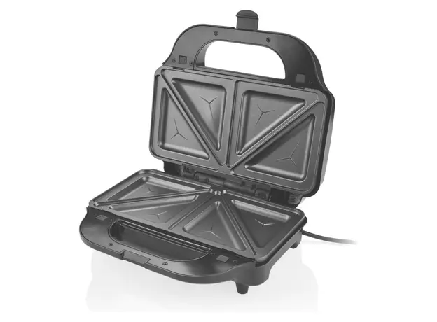 Sandwich Maker ETA 315190010 Sorento 4-in-1, 900W, Sandwich/Waffle/Grill, Black/Silver, 3 image