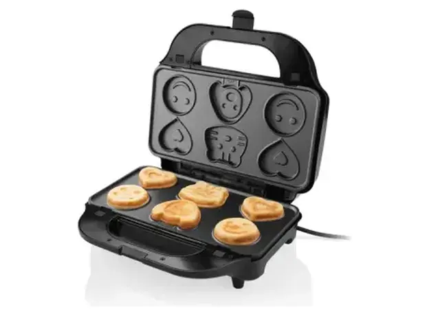 Sandwich Maker ETA 515190000 Sorento Plus, 900W, 6-in-1, Black, 6 image