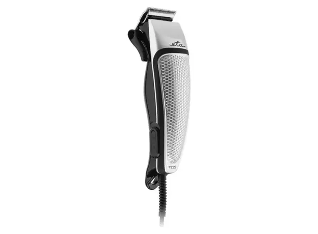 Hair Clipper ETA 534190000 Ted, 10W, 4 Combs (3–12 mm), Stainless Steel Blade, Silver/Black, 3 image