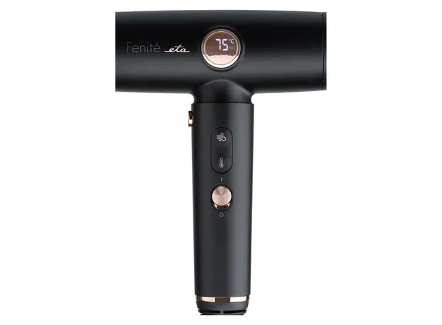 Hair Dryer ETA Fenité Exclusive 931990000, 1400W, Brushless Motor, Ionization, LCD Display, Black, 5 image
