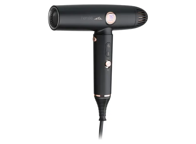 Hair Dryer ETA Fenité Exclusive 931990000, 1400W, Brushless Motor, Ionization, LCD Display, Black