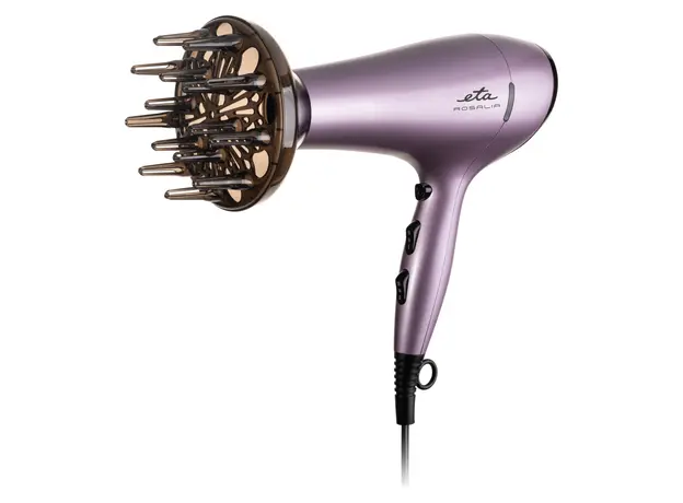Hair Dryer ETA431990000 Rosalia, 2200W, Ionic, Diffuser, Violet, 4 image