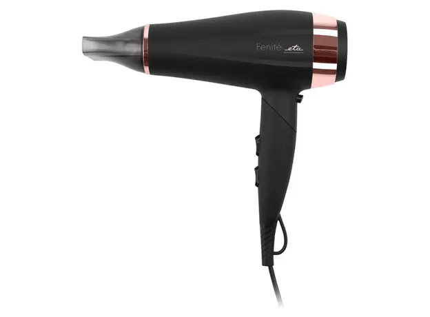 Hair Dryer ETA732090020 Fenité Black Edition, 2200W, Ionization, Diffuser, Gift Set, Black, 2 image