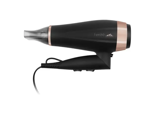 Hair Dryer ETA732090020 Fenité Black Edition, 2200W, Ionization, Diffuser, Gift Set, Black, 3 image
