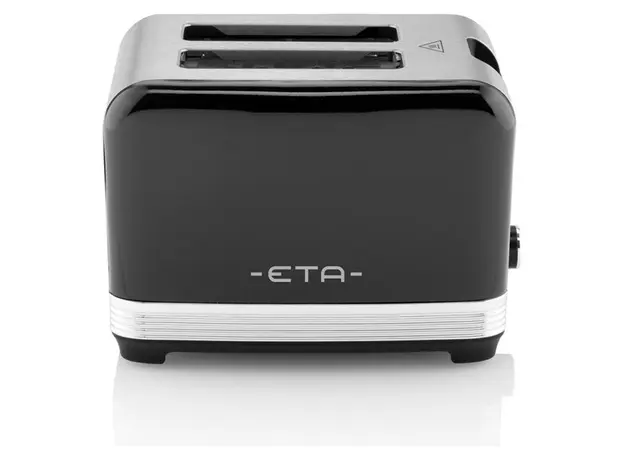 Toaster ETA 916690020 Storio, 930W, 2 Slices, 7 Levels, Retro Design, Black, 2 image
