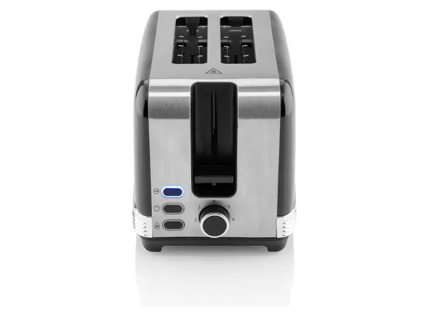 Toaster ETA 916690020 Storio, 930W, 2 Slices, 7 Levels, Retro Design, Black, 4 image