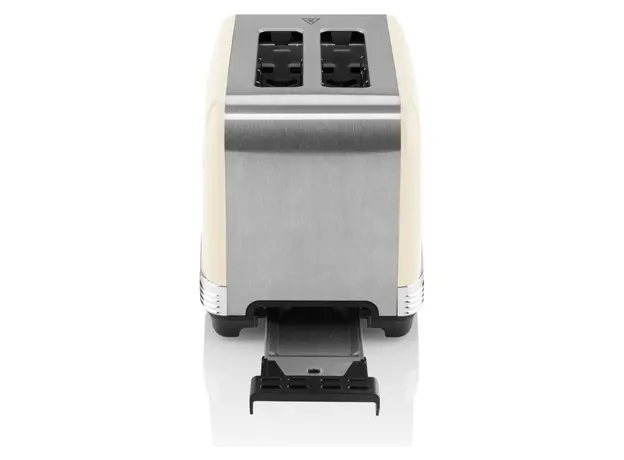Toaster ETA 916690040 Storio, 930W, 2 Slices, 7 Levels, Retro Design, Beige, 3 image