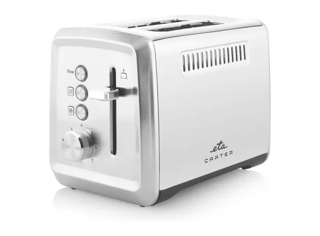 Toaster ETA416690000 Carter, 850W, 2 Slices, 7 Levels, Stainless Steel