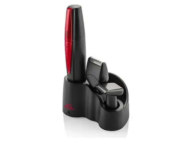 Trimmer ETA 434190000 Luis, Nose, Ear and Body, 3 Attachments, with Stand, Black/Red, 2 image