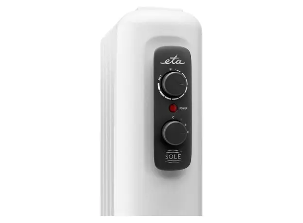 Oil Radiator ETA 162590000 Sole, 2500W, 11 Fins, White, 3 image