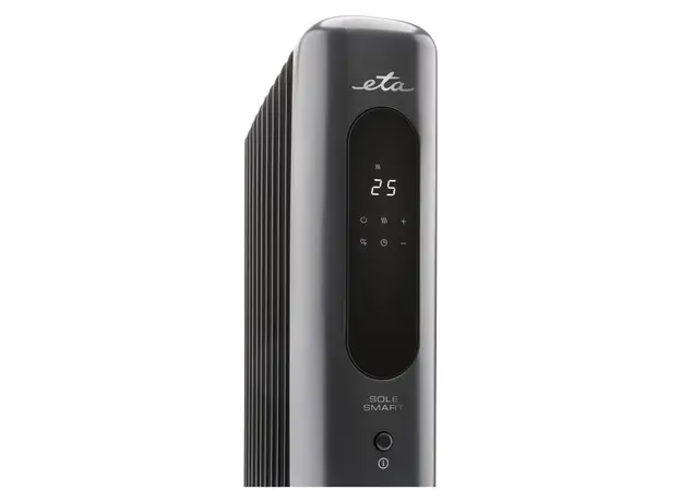 Oil Radiator ETA Sole Smart 262590000, 2500W, 11 Fins, Wi-Fi, Thermostat, Timer, Black, 3 image